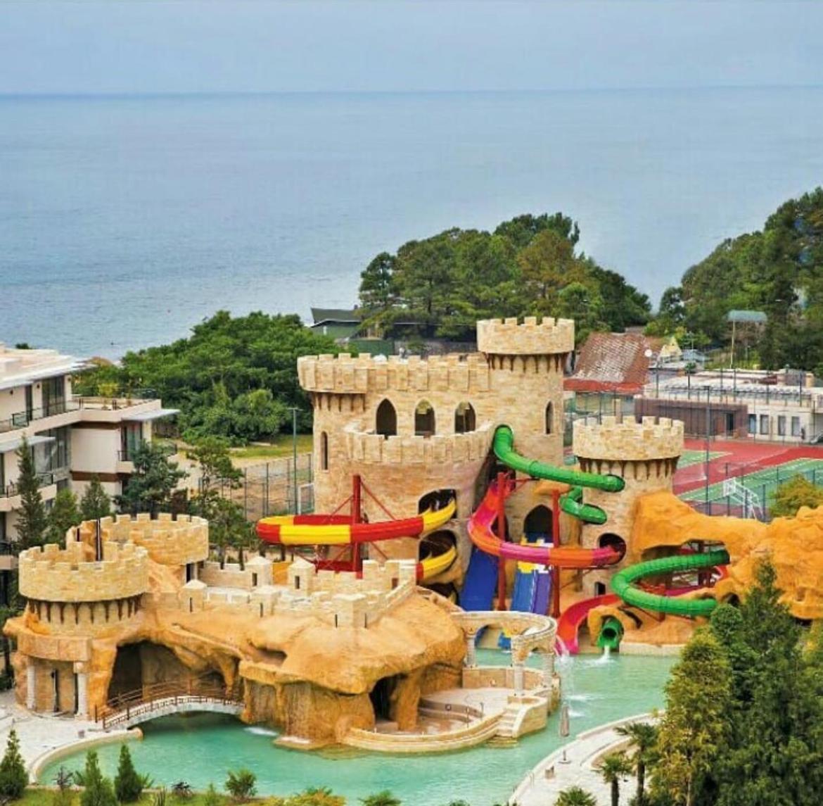 Cемейный Номер С Балконом На 4 Чел Dreamland Oasis Chakvi Exterior foto