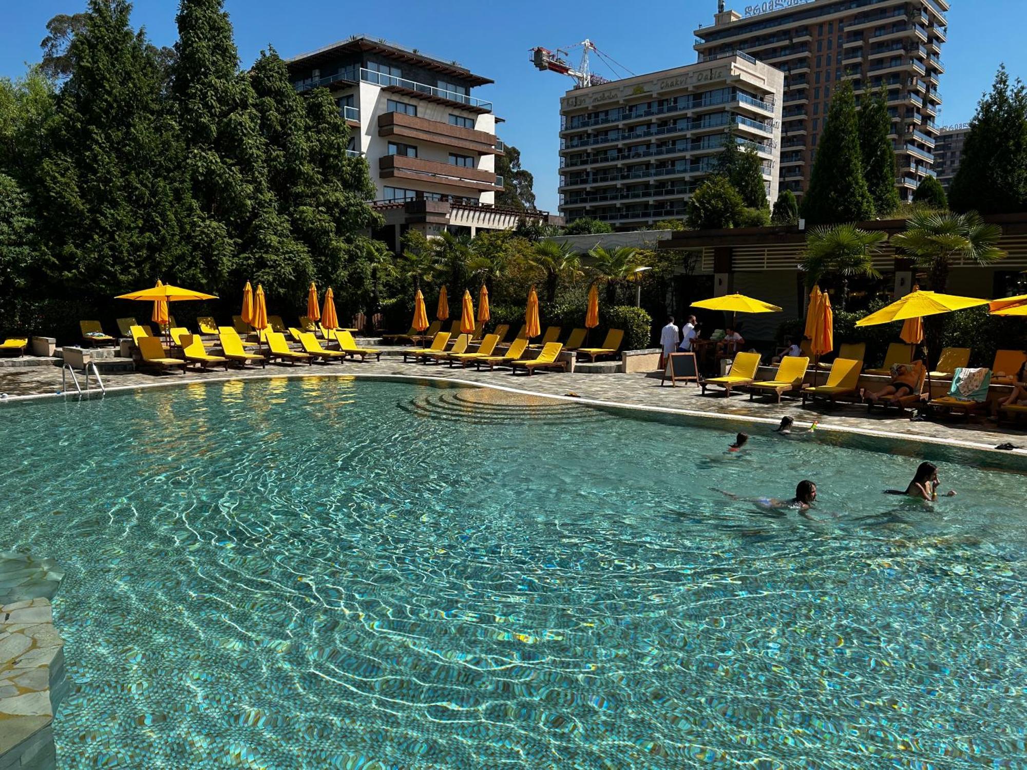 Cемейный Номер С Балконом На 4 Чел Dreamland Oasis Chakvi Exterior foto